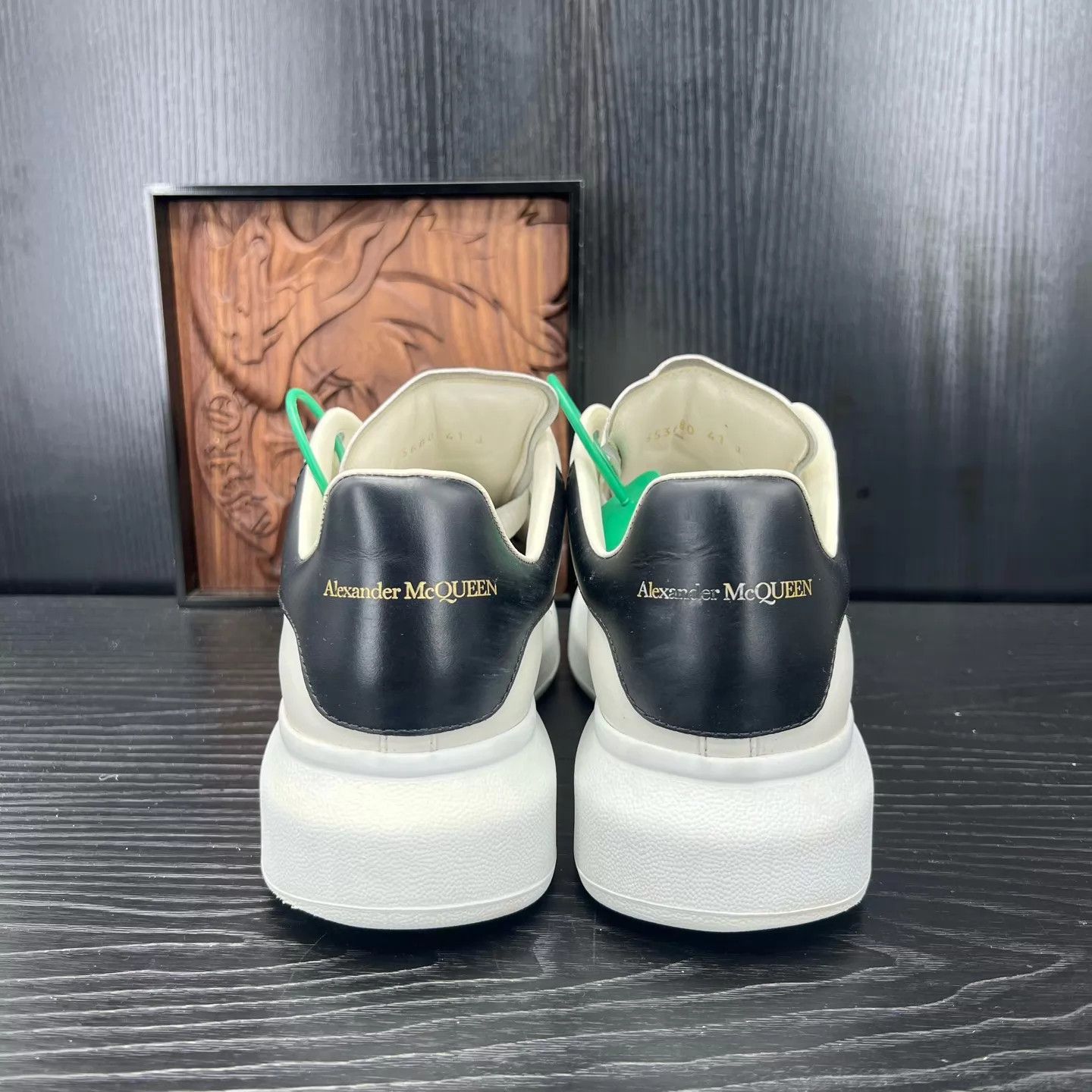 Alexander McQueen McQ Black Toe Smooth Calf 41 Near New Size US 8 / EU 41 - 6 Thumbnail