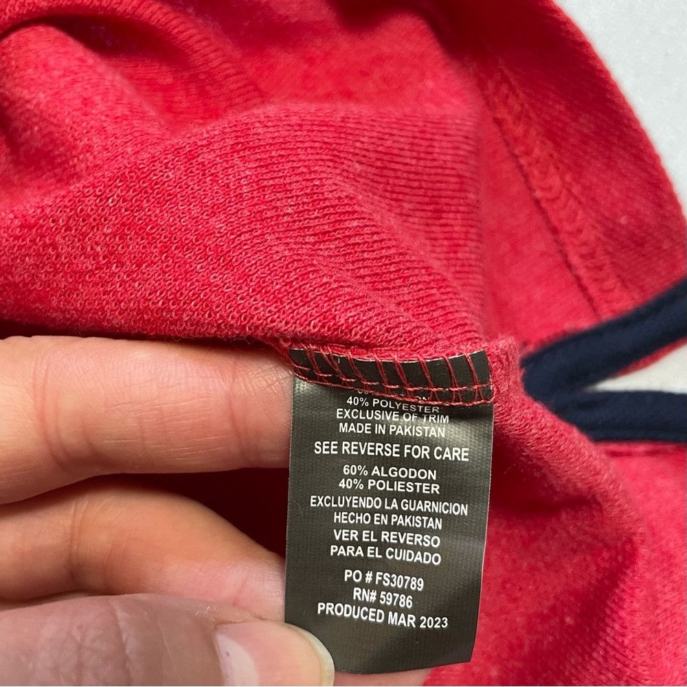 Beverly Hills Polo Club New Beverly Hills Polo Club Red Cotton Polo Shirt Size XL Size US XL / EU 56 / 4 - 5 Thumbnail