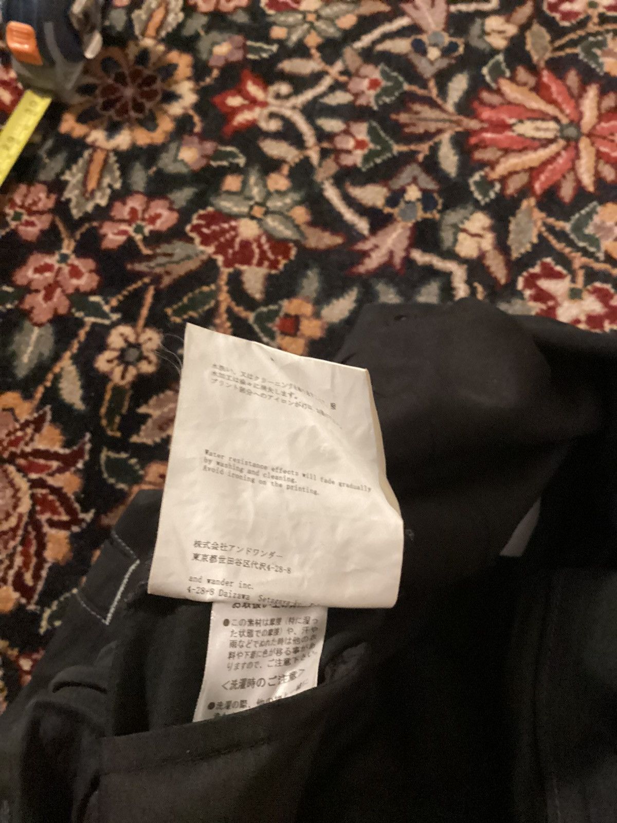 And Wander and Wader - Elasticized Black Cargo Pants - Size 3 Size US 32 / EU 48 - 7 Thumbnail