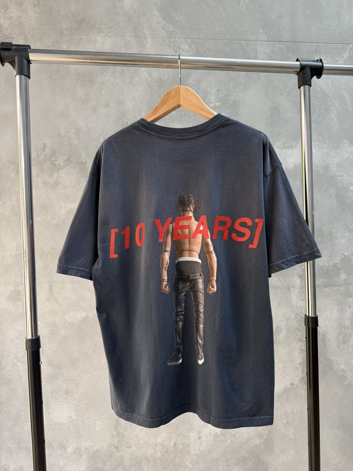 Travis Scott Travis Scott Rodeo 10 Years Action Figure Tee Black Size US M / EU 48-50 / 2 - 2 Thumbnail