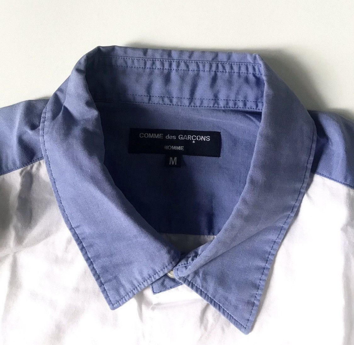 Comme des Garcons Cdg homme two tone button up shirt Size US M / EU 48-50 / 2 - 2 Thumbnail