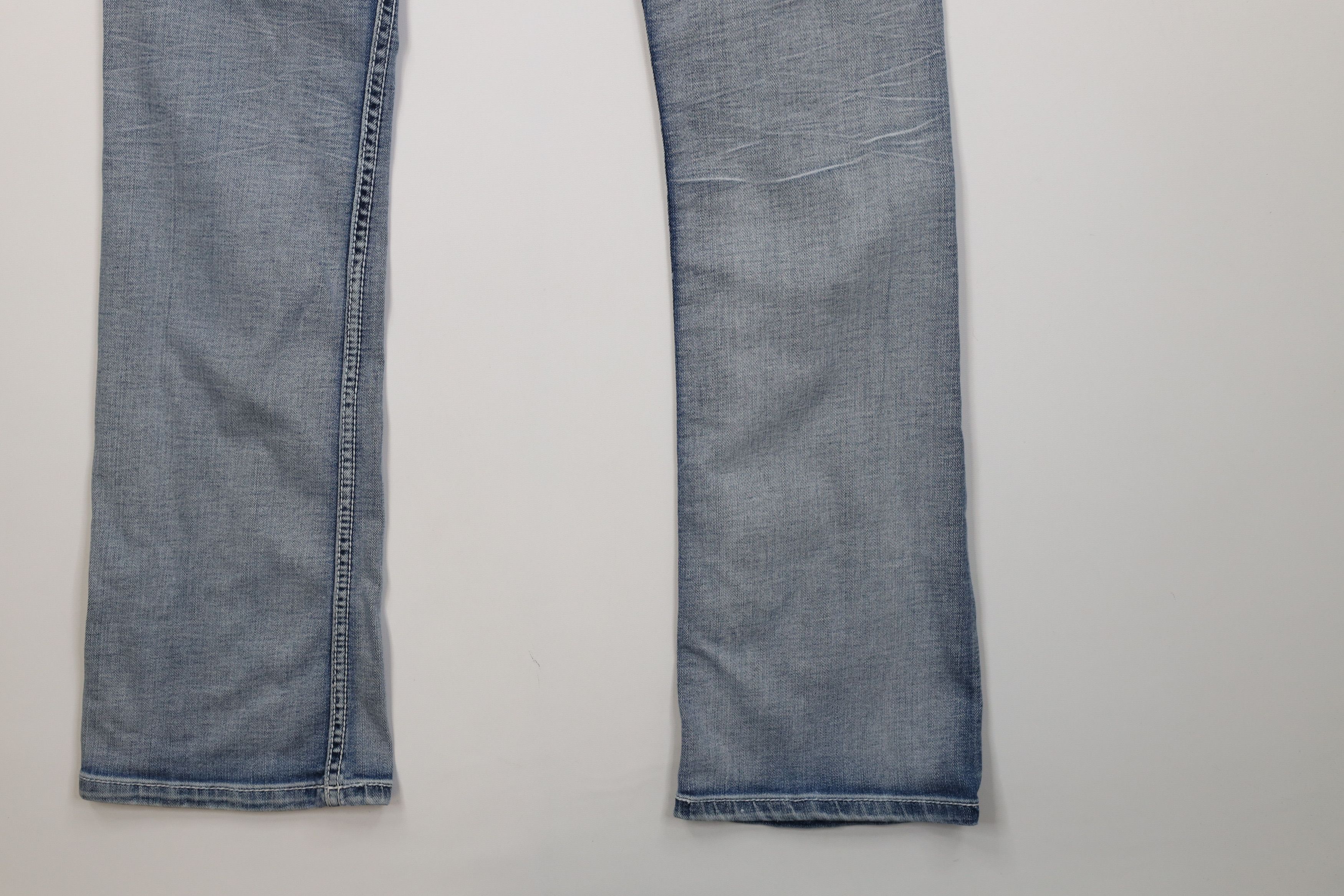 Vintage Buckle BKE Stitch Stretch Sabrina Bootcut Flared Jeans Size 30" / US 8 / IT 44 - 15 Thumbnail