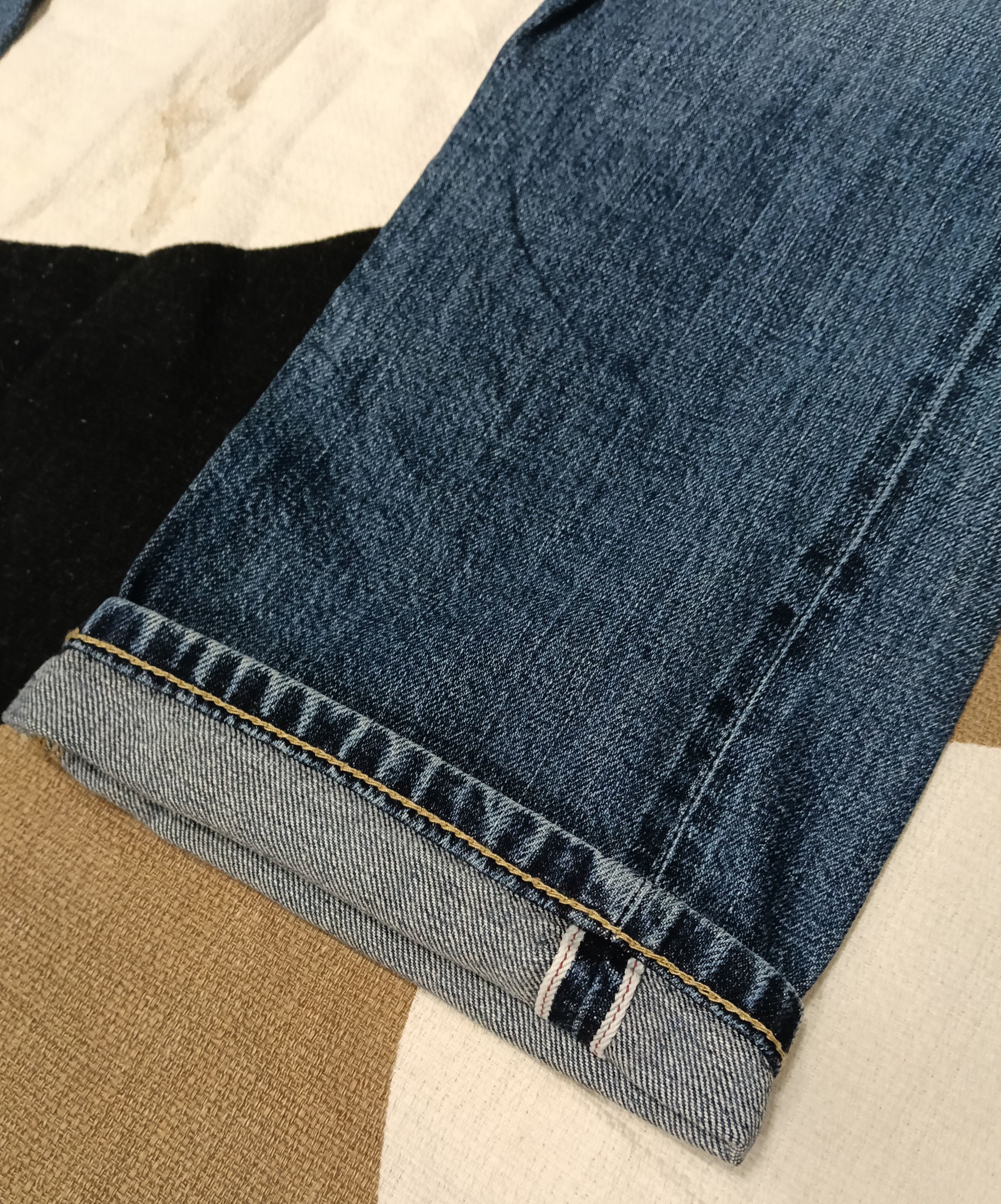Japanese Brand 💥(32) Flared Uniqlo Jeans Selvedge💥 Size US 32 / EU 48 - 4 Thumbnail