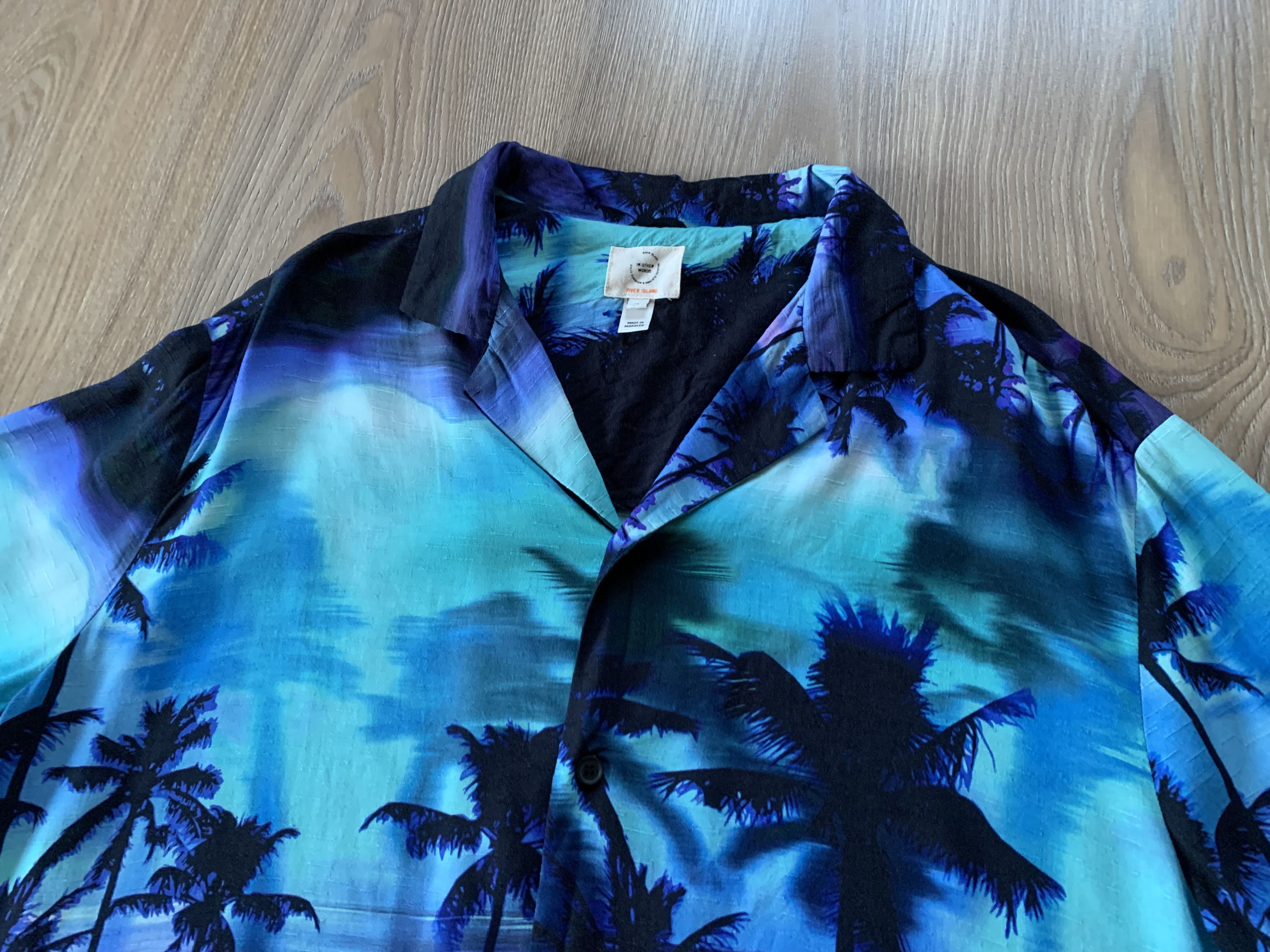 River Island River Island Hawaiian Shirt Size US M / EU 48-50 / 2 - 3 Thumbnail