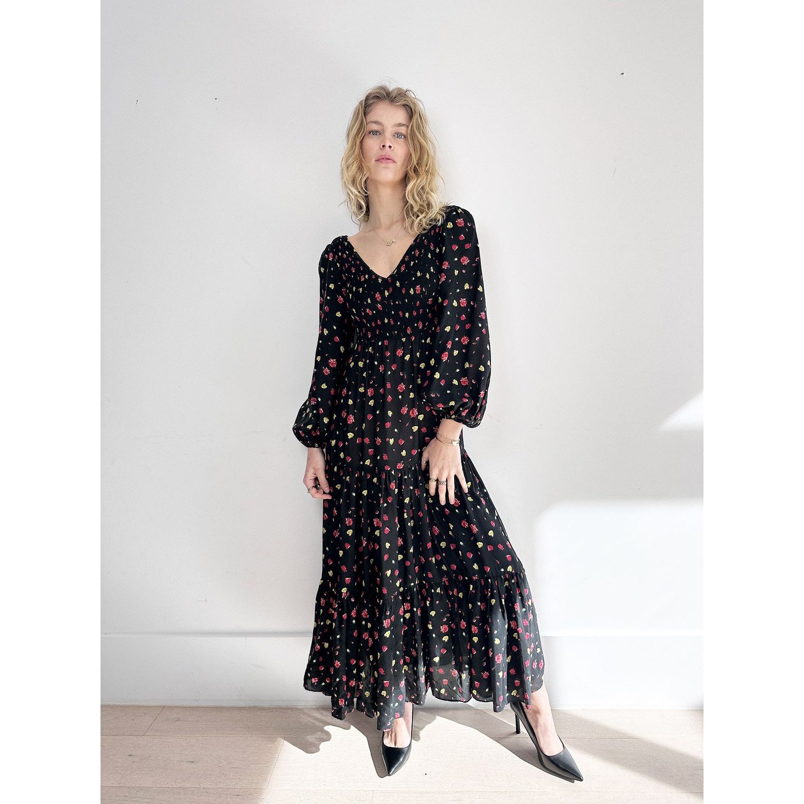 RIXO RIXO LONDON Rose Print Dress Size XS / US 0-2 / IT 36-38 - 4 Thumbnail