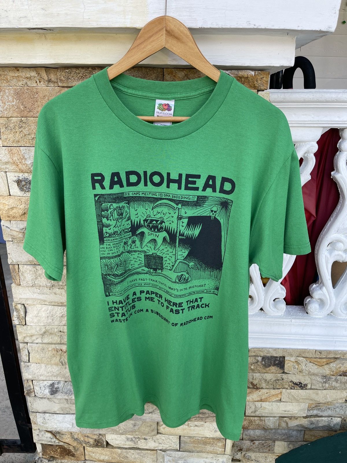 Band Tees Vintage’00s🔥Radio Head🔥Kid A and Amnesiac Album Art Tee Size US L / EU 52-54 / 3 - 7 Thumbnail