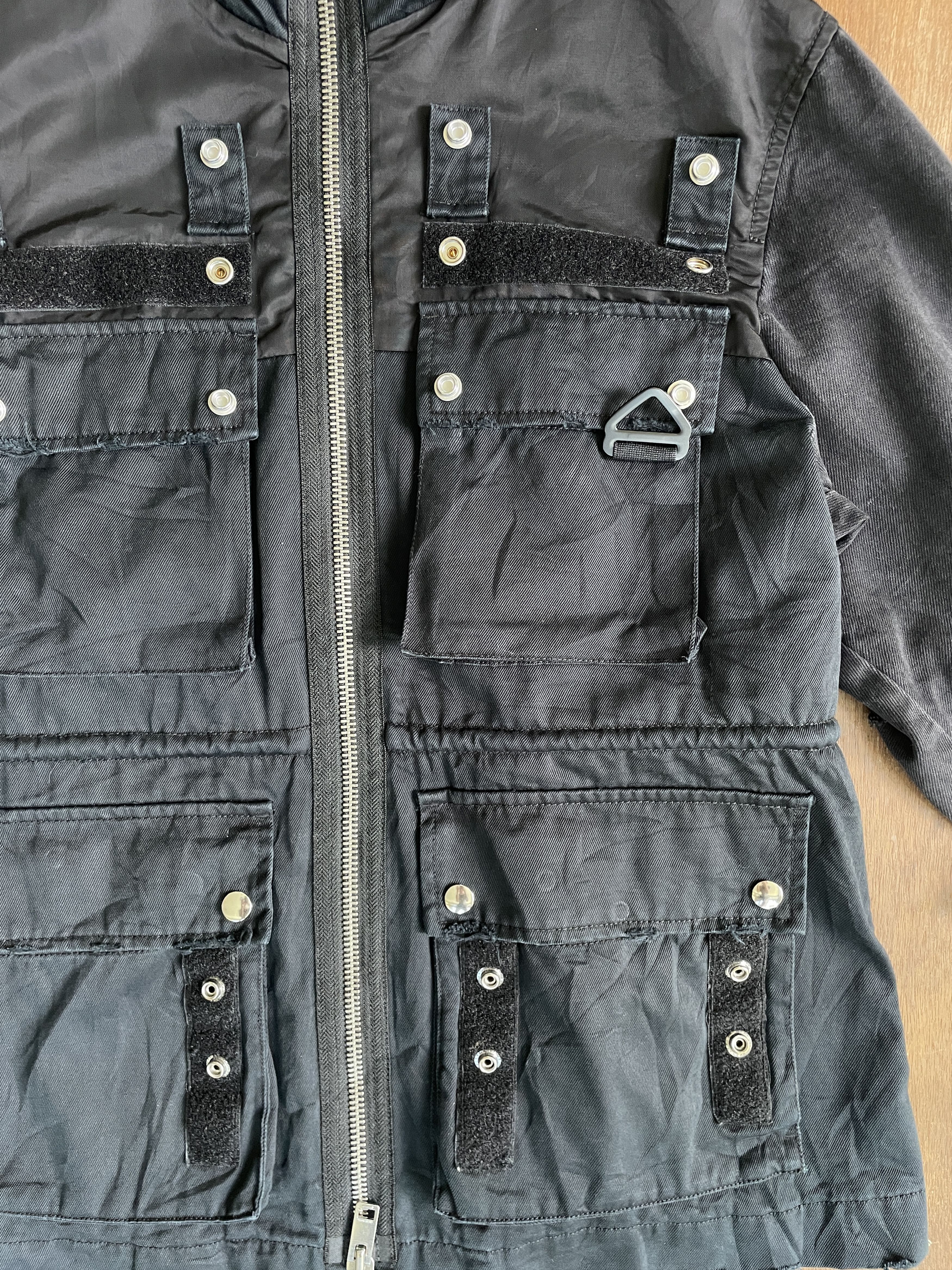 Diesel DIESEL 4 Pockets Y2K Punk Jacket Size US XXS / EU 40 - 3 Thumbnail