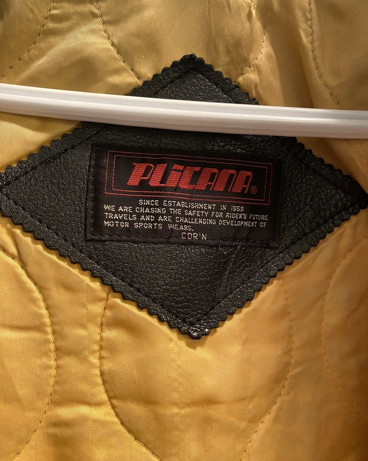 Vintage VINTAGE SUZUKI LUCKY STRIKE LEATHER RIDING JACKET Size US L / EU 52-54 / 3 - 5 Thumbnail