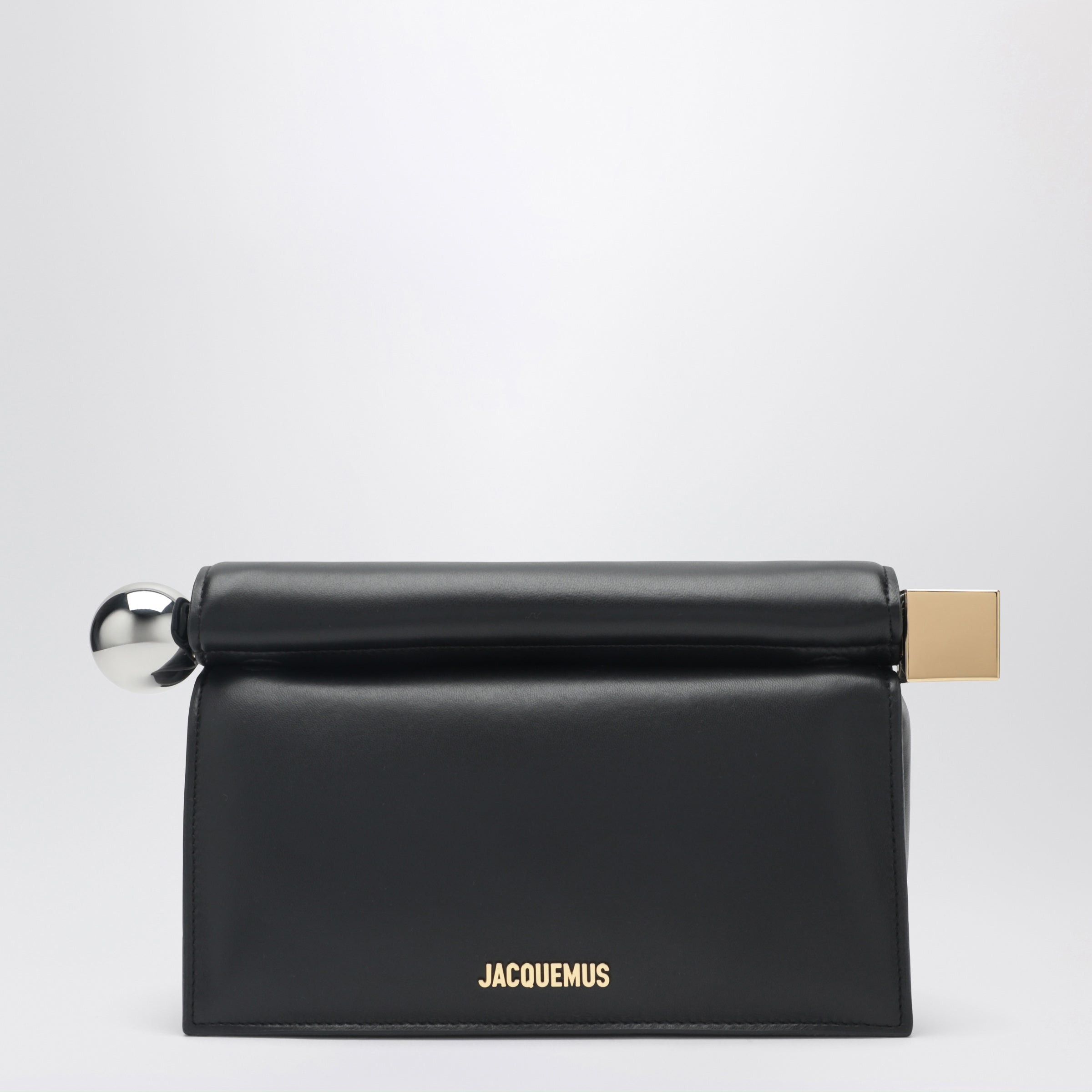 Jacquemus Jacquemus Rond Carre Black Pouch Size ONE SIZE - 1 Thumbnail