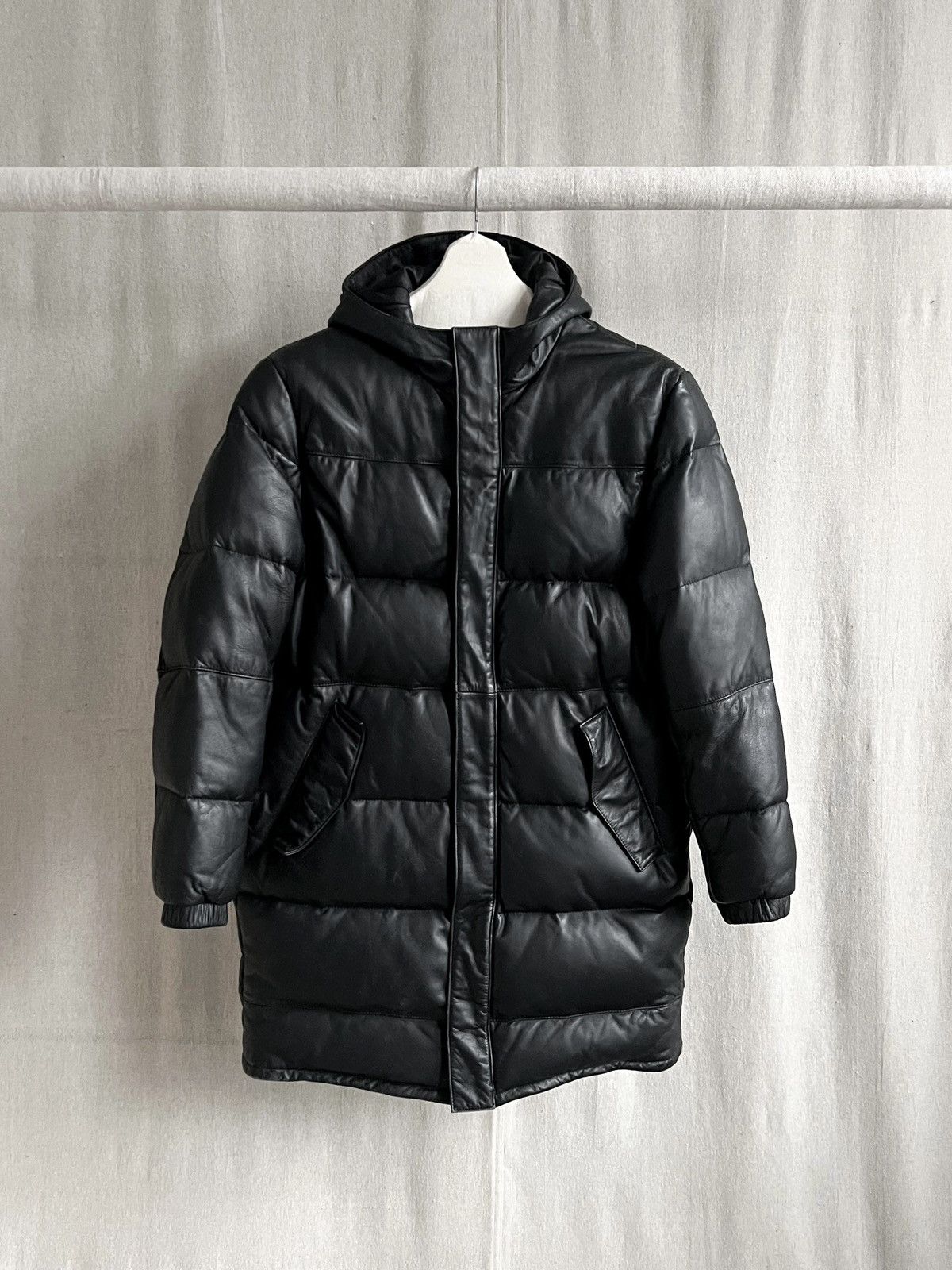 Comme Ca Ism Comme Ca Du Mode Japan Horse Leather Down Puffer Coat Size US S / EU 44-46 / 1 - 2 Thumbnail