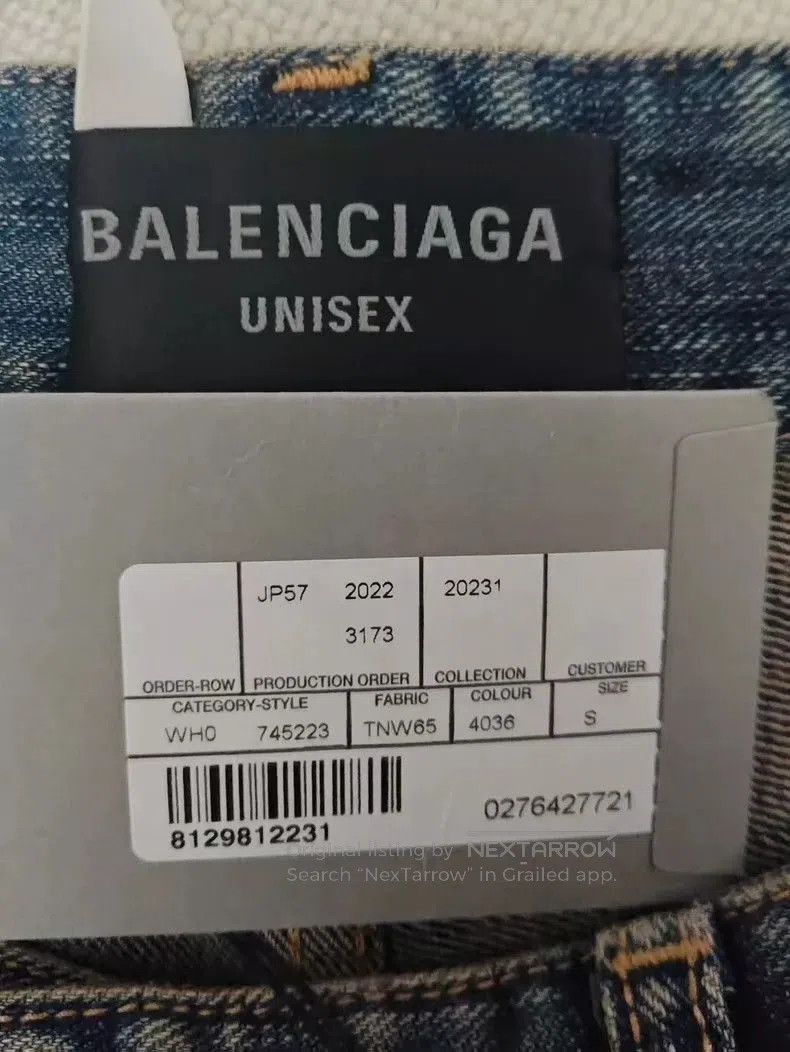 Balenciaga Balenciaga 24fw graffiti dirty mud stained Bag . Size US 30 / EU 46 - 4 Thumbnail