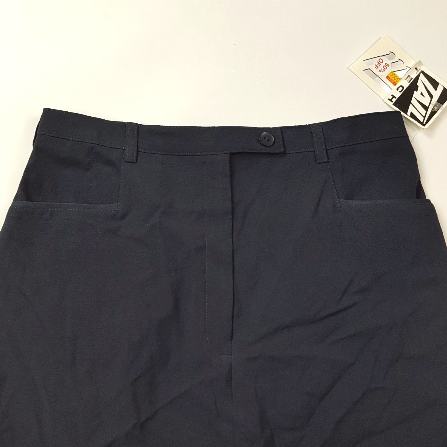 Vintage VINTAGE Tail Navy Blue Womens Size 6 Golf Tennis Athletic Skirt Pockets Knee Length 90s Retro Size 28" / US 6 / IT 42 - 2 Thumbnail