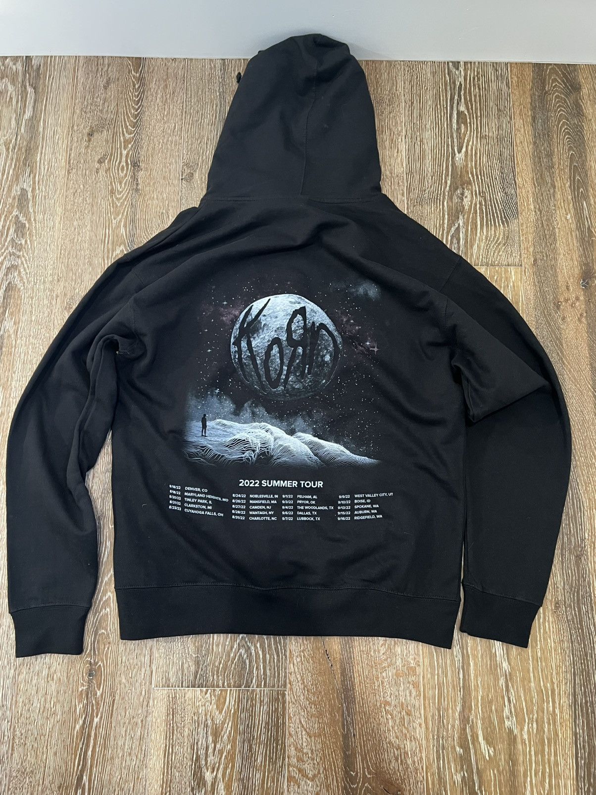 Band Tees × Vintage 2022 Korn Tour Zip Up Hoodie Size US L / EU 52-54 / 3 - 2 Thumbnail