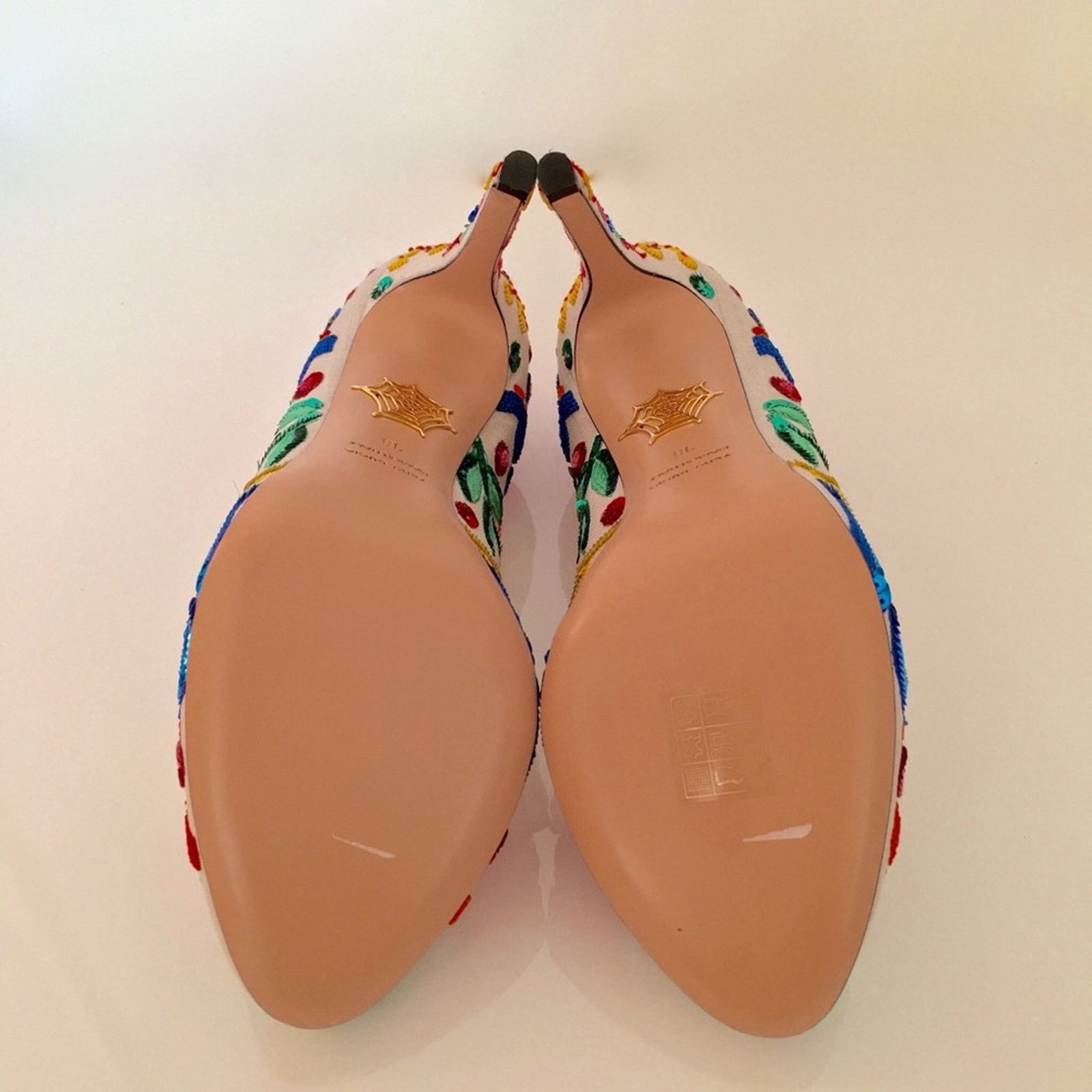 Charlotte Olympia Archival Charlotte Olympia Celebration Jennifer Embellished Size US 8 / IT 38 - 4 Thumbnail