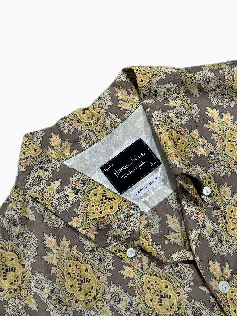 Number (N)ine Number (N)ine 03AW Japan Only Embroidered Shirt Size 3 Size US L / EU 52-54 / 3 - 3 Thumbnail