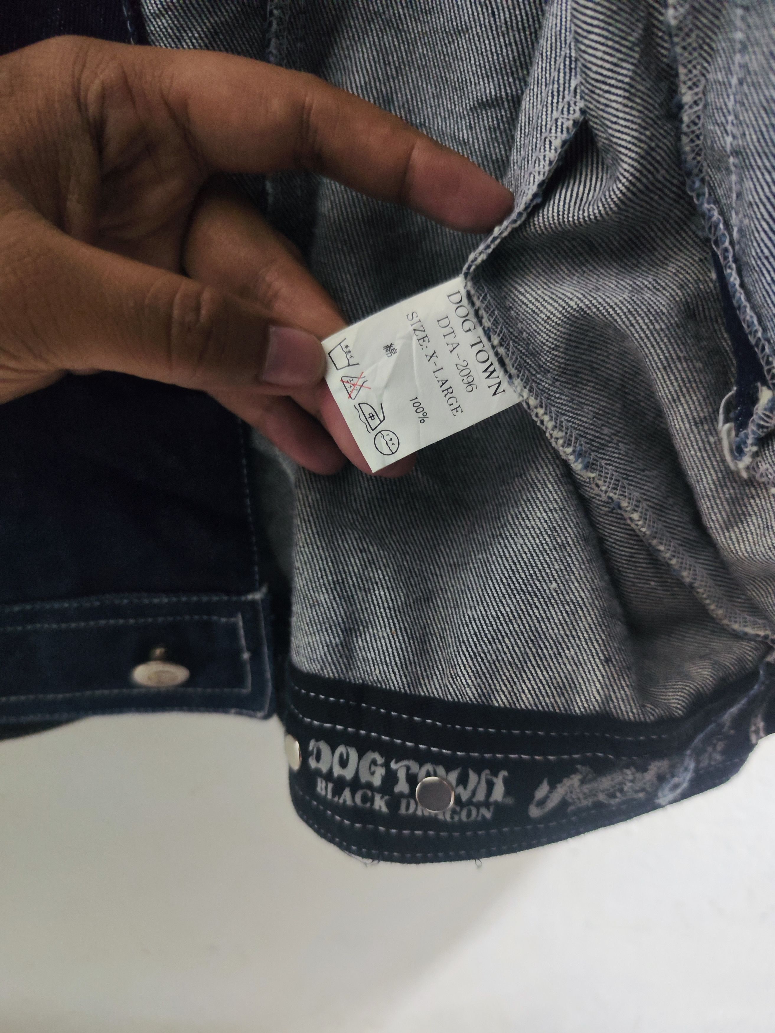 Dogtown × Vintage Vintage Dogtown Denim Jacket Size US XL / EU 56 / 4 - 8 Thumbnail