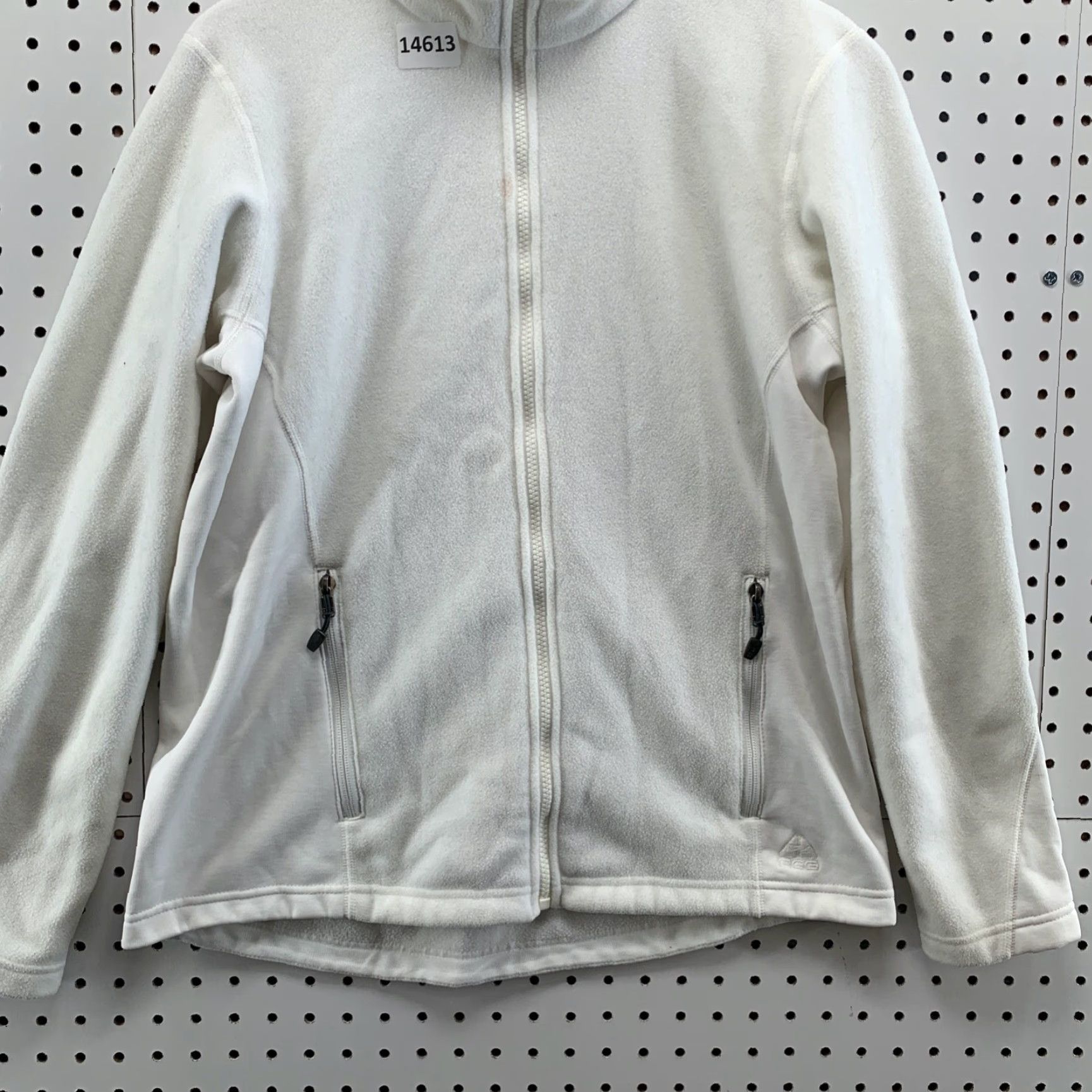 Nike ACG Nike ACG Womens Sweater Jacket White Fleece Full Zip Therma M Ladies Size M / US 6-8 / IT 42-44 - 2 Thumbnail