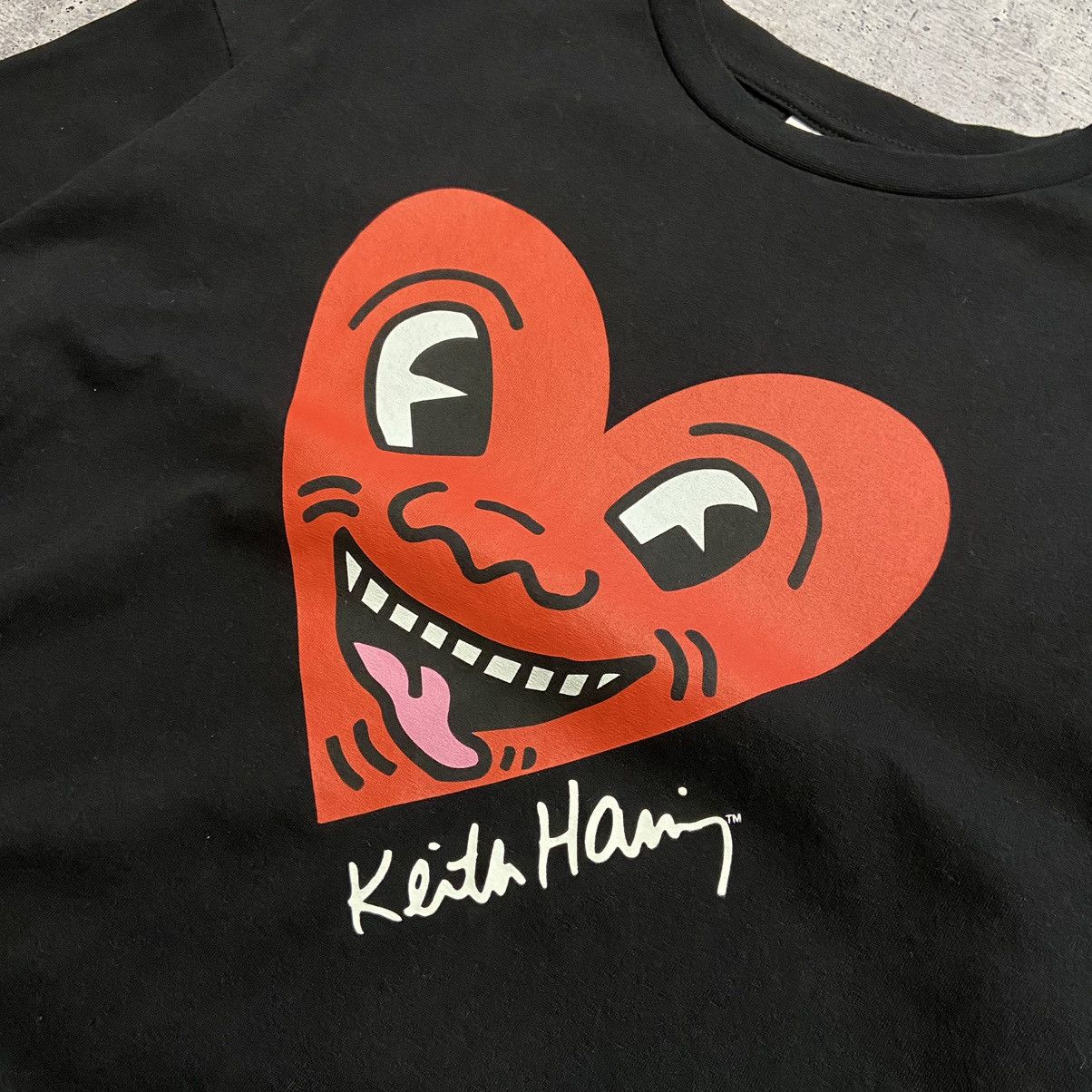 Designer × Keith Haring 📌 Keith Haring Big Print Heart Tee Size US L / EU 52-54 / 3 - 2 Thumbnail