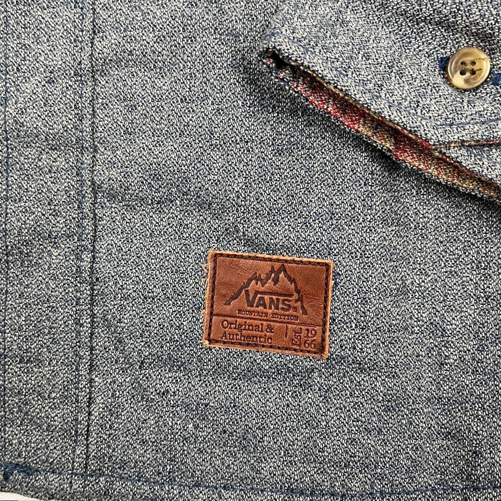 Vans Vans Mountain Expedition Santa Fe Mens S Gray Quilted Shirt Jacket Southwestern Jacket Size US S / EU 44-46 / 1 - 4 Thumbnail