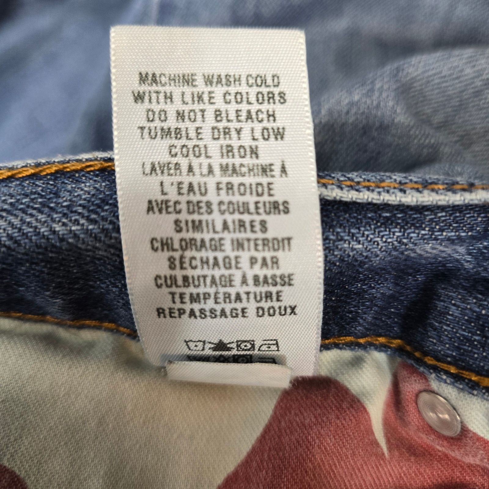 Lucky Brand Lucky Brand Short Inseam Blue Denim Jeans Size 36 W / L 29 Size US 36 / EU 52 - 5 Thumbnail