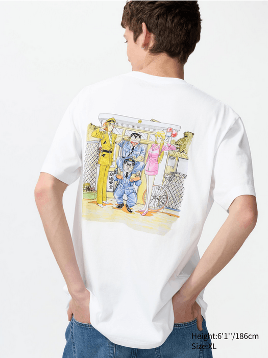 Uniqlo Kochira Katsushikaku Kameari koenmae Hashutsujo T-Shirt TEE Size US XS / EU 42 / 0 - 4 Thumbnail