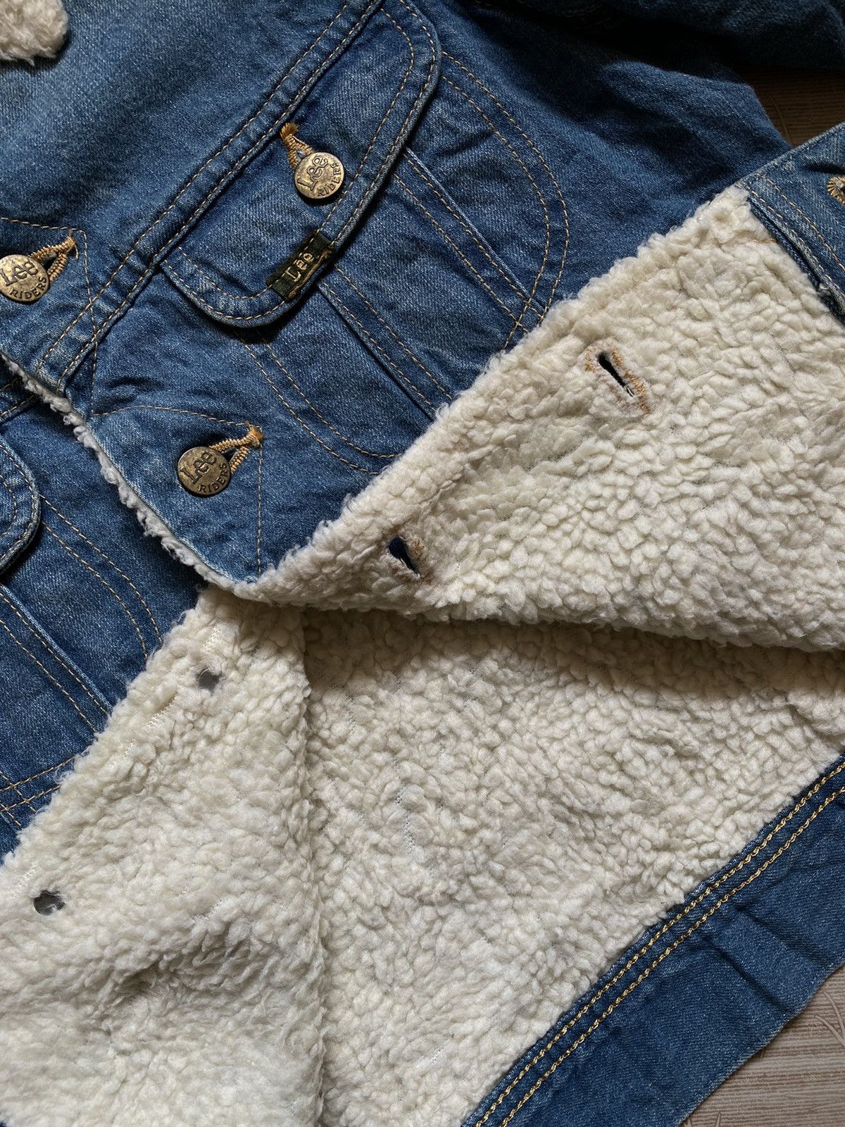 Lee × URBAN RESEARCH DOORS VINTAGE LEE STORM RIDER URBAN RESEARCH DENIM JACKET WOOL Size US XS / EU 42 / 0 - 5 Thumbnail