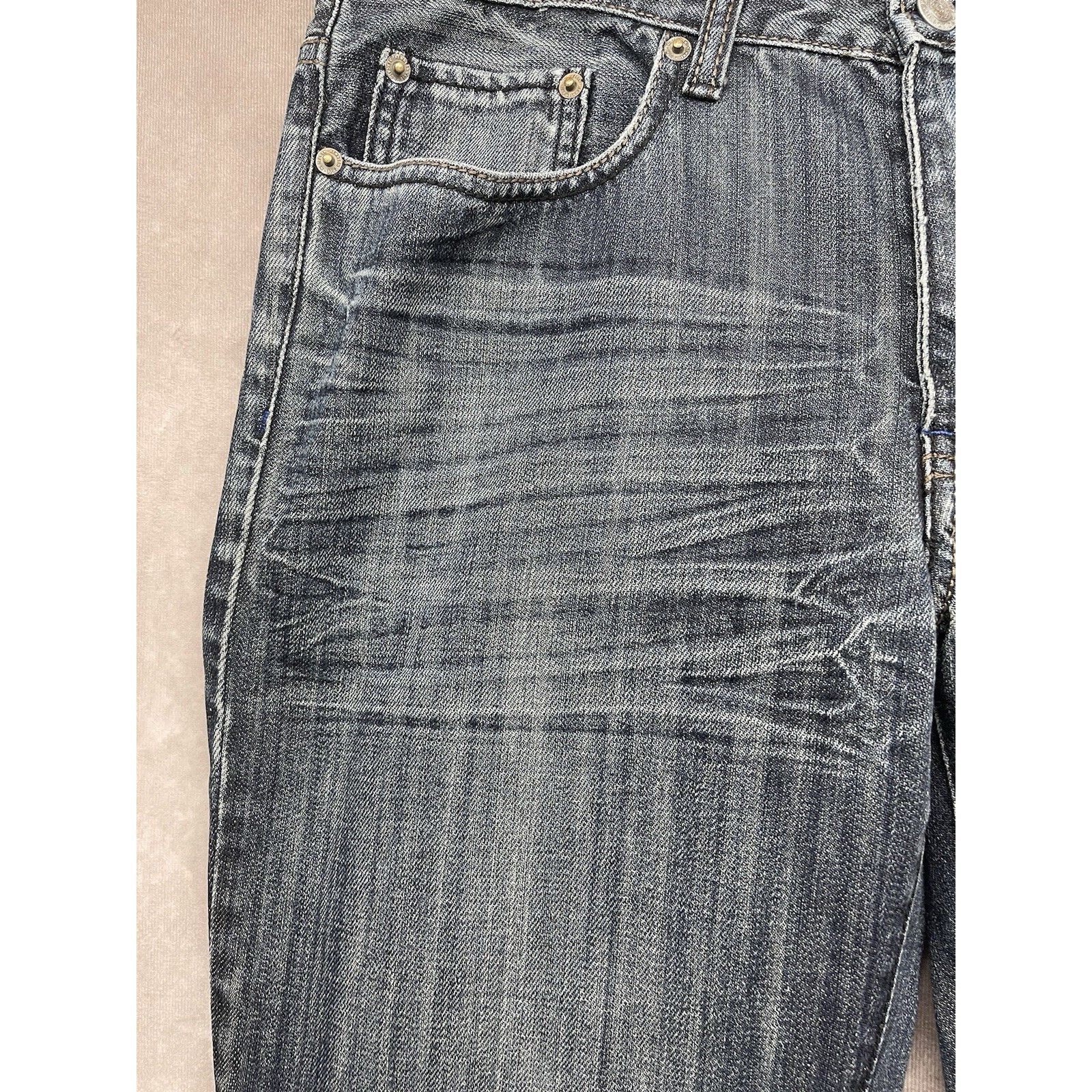 Kenneth Cole VTG Y2K Kenneth Cole Jeans 32 x 30 Blue Boot Cut (903) Grung Size US 32 / EU 48 - 5 Thumbnail
