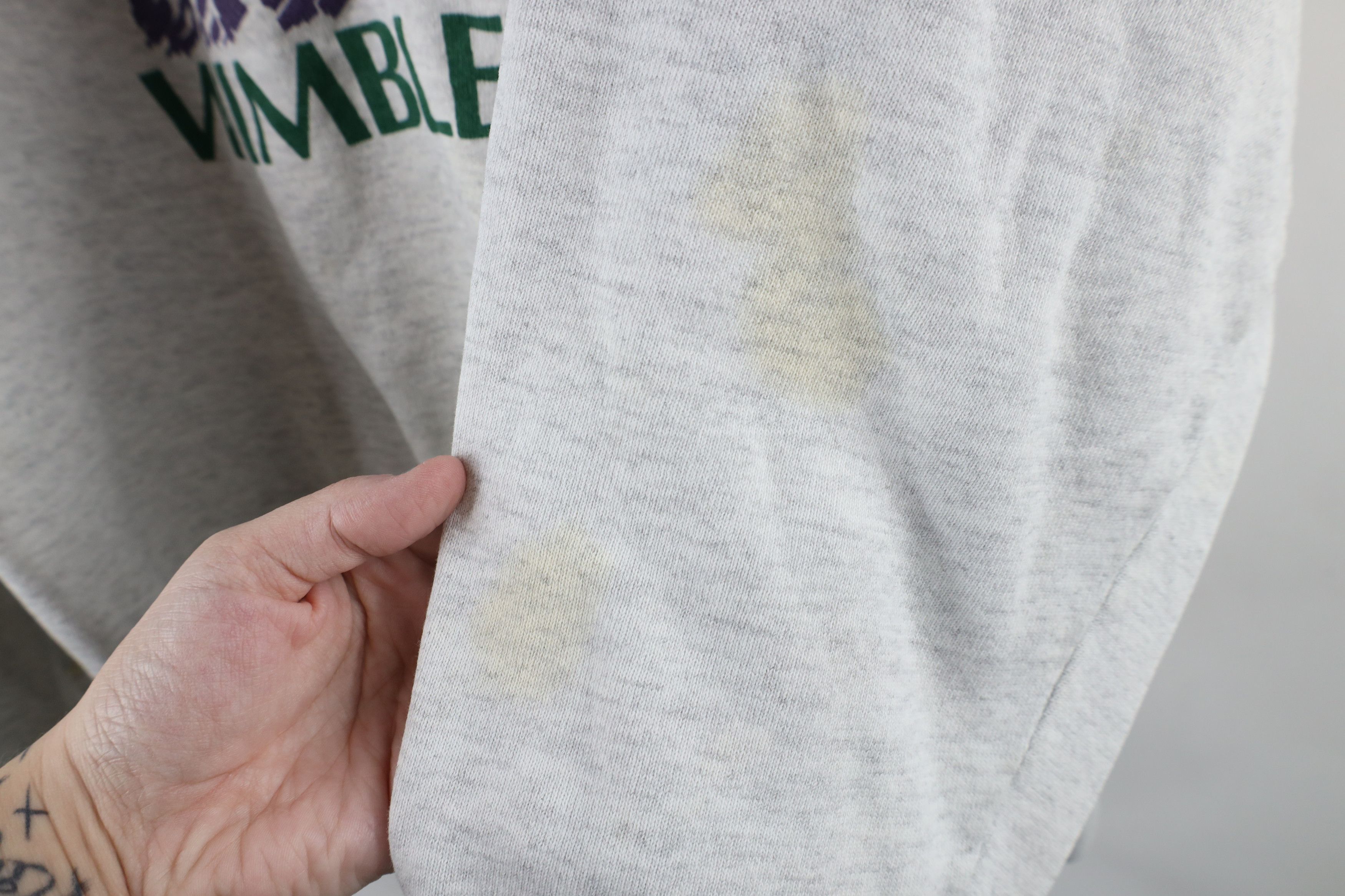 Vintage Vintage 90s Spell Out Wimbledon Tennis Crewneck Sweatshirt Size US L / EU 52-54 / 3 - 8 Thumbnail