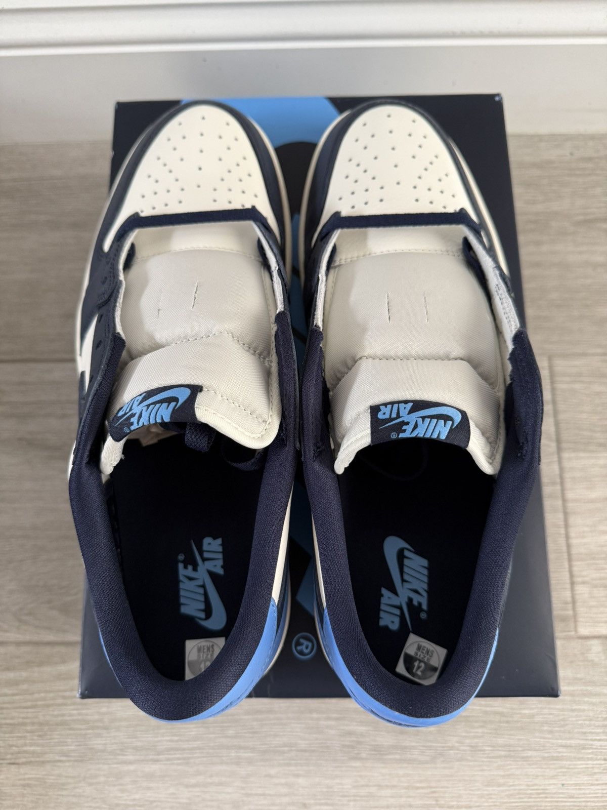 Jordan Brand Jordan 1 Retro Low OG Obsidian CZ0790-400 UNC Blue Sz 12 Size US 12 / EU 45 - 8 Thumbnail