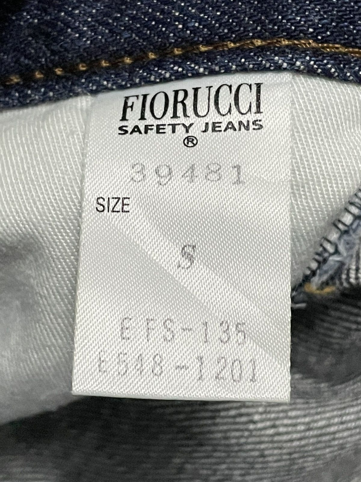 Designer × Fiorucci × Vintage Vintage Og 90s Designer Fiorucci Safety Flared Studded Denim Size US 26 / EU 42 - 17 Thumbnail