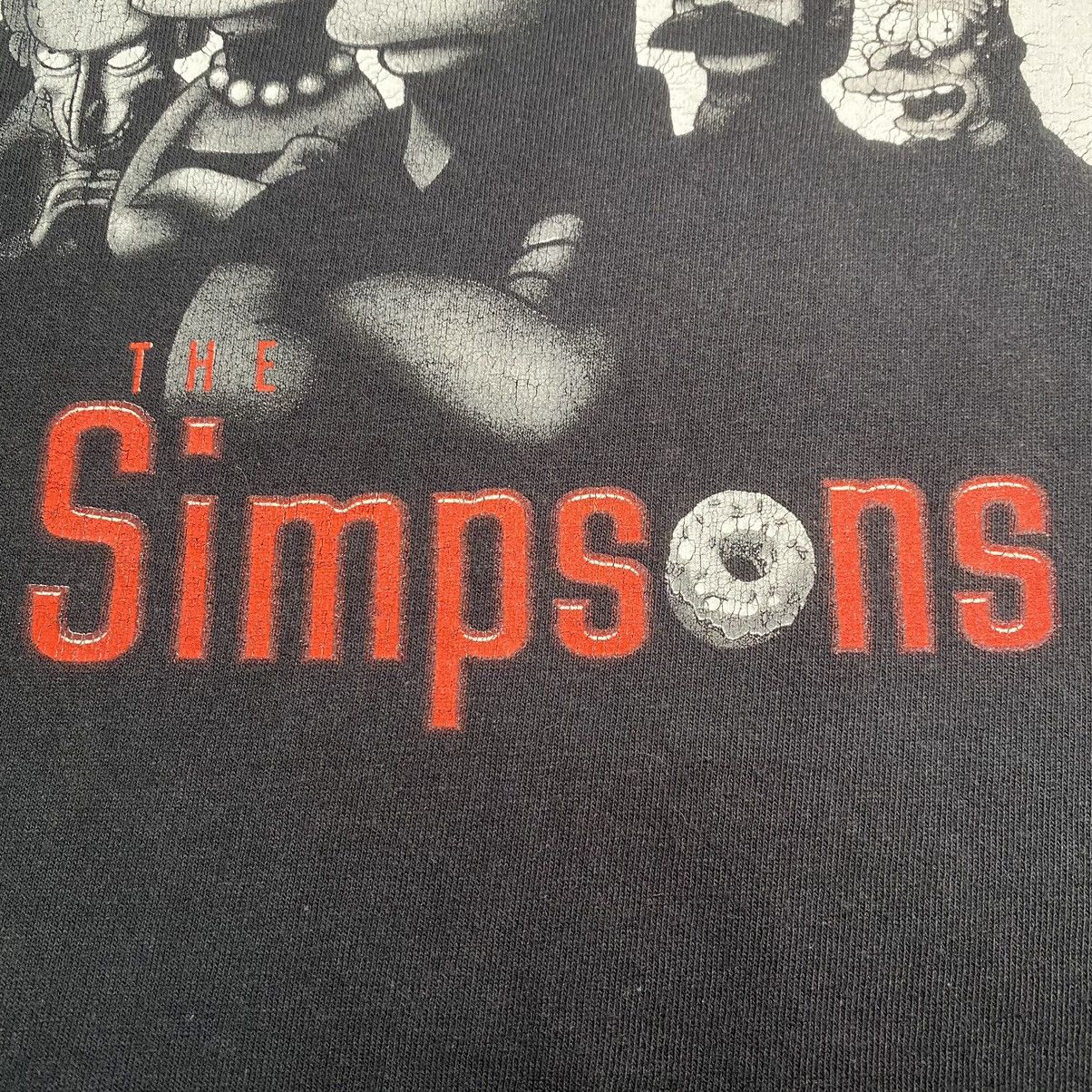 Cartoon Network × The Simpsons × Vintage THE SIMPSONS CARTOON SUPRANOS MOVIE PARODY TEE Size US L / EU 52-54 / 3 - 9 Thumbnail