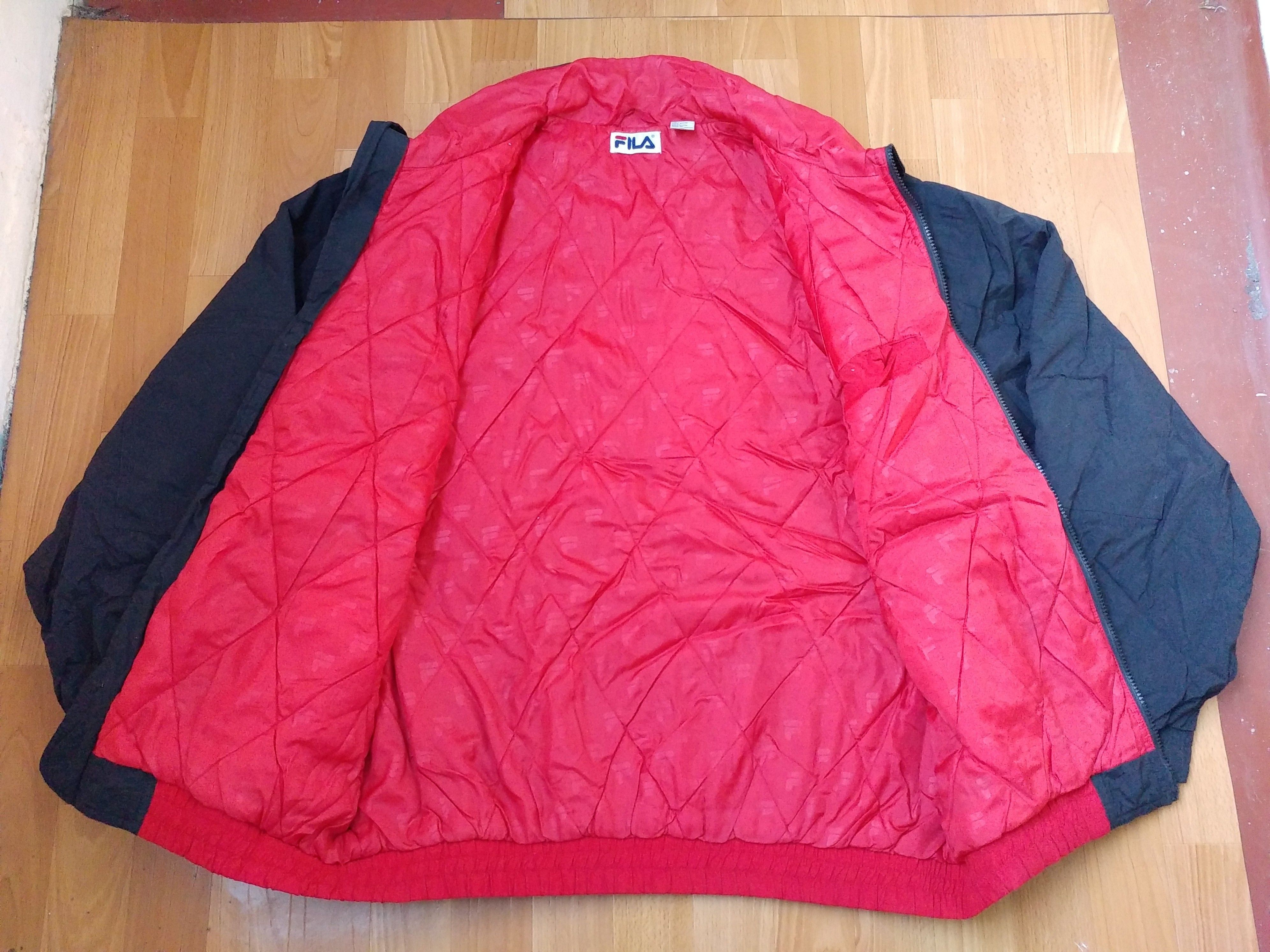Fila FILA jacket, black, vintage, 90s hip hop windbreaker size XL Size US XL / EU 56 / 4 - 10 Thumbnail