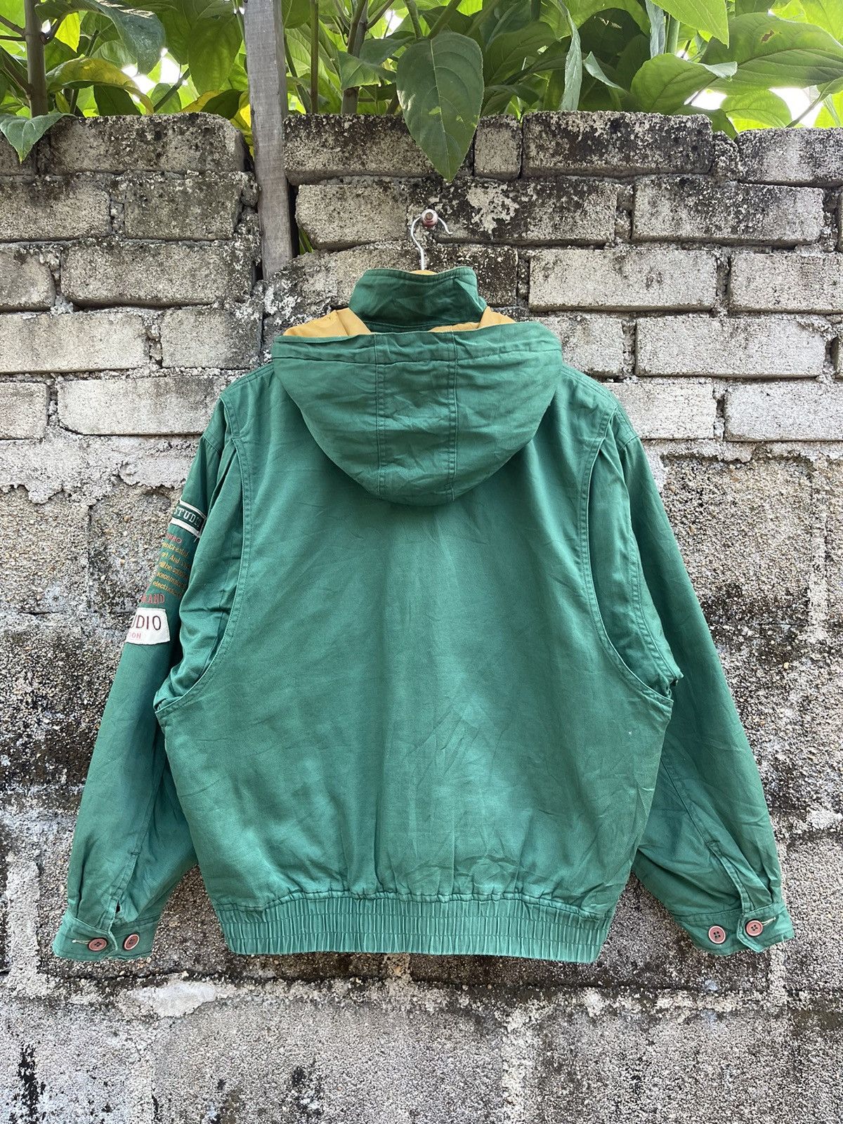 Vintage VINTAGE PRACT STUDIO HOODED JACKET Size US L / EU 52-54 / 3 - 2 Thumbnail