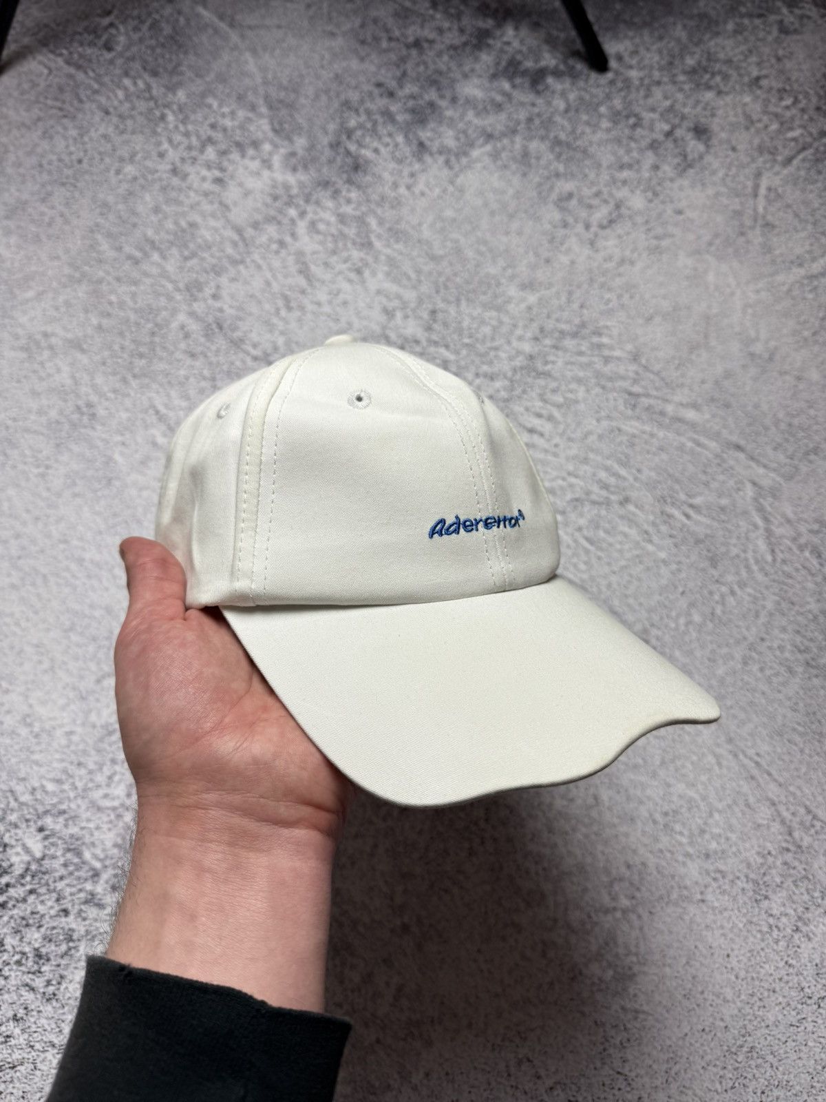 Ader Error Ader Error Cap Avant Garde Grunge Hat Street Y2k Style Rap Size ONE SIZE - 8 Thumbnail