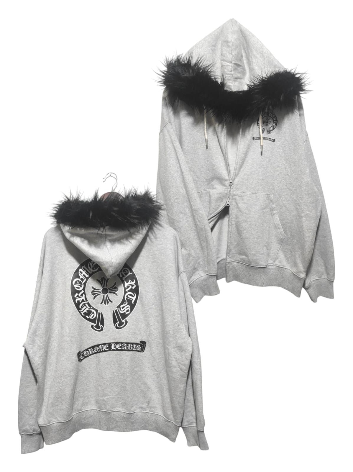 Hysteric Glamour Custom CH by Spao Double zip Fur hoodie LGB style Size US XL / EU 56 / 4 - 2 Thumbnail