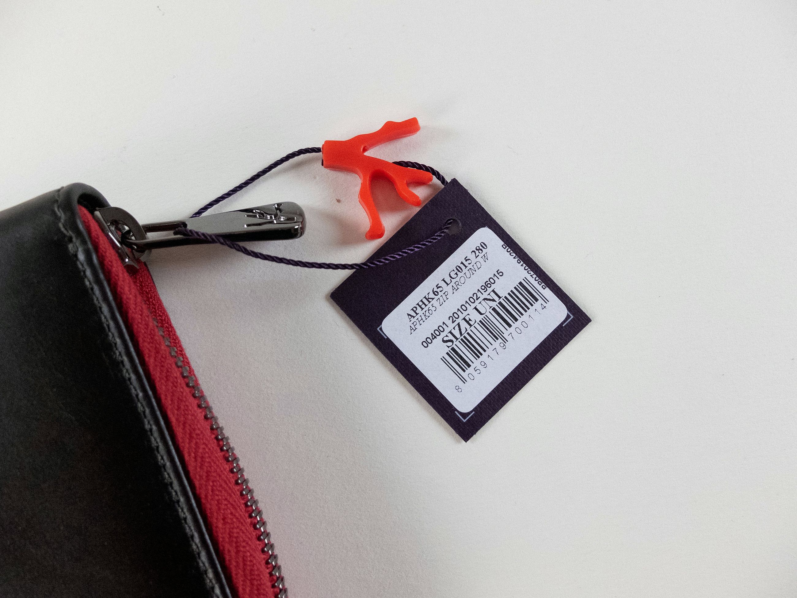Isaia ISAIA Napoli brown red leather zip around chest wallet Italy Size ONE SIZE - 3 Thumbnail