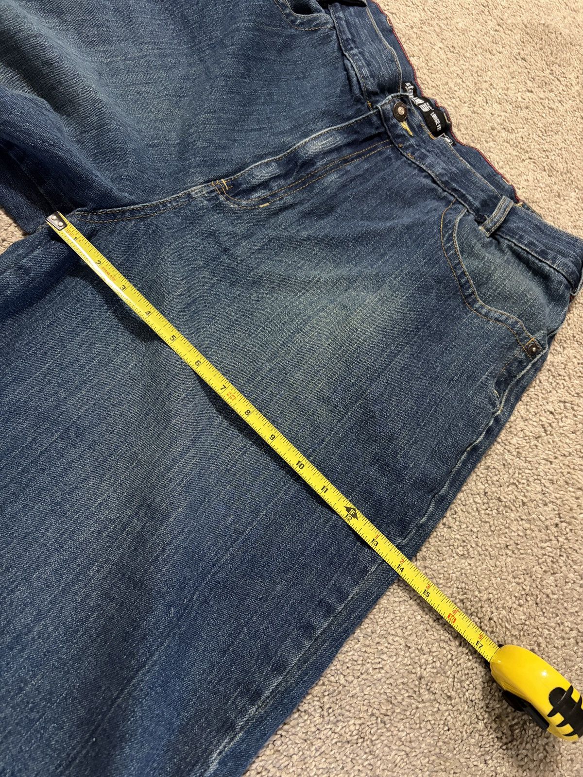 Other Vintage Y2k Baggy Denim Shorts Size 38 Skater Grunge Style Size US 38 / EU 54 - 8 Thumbnail