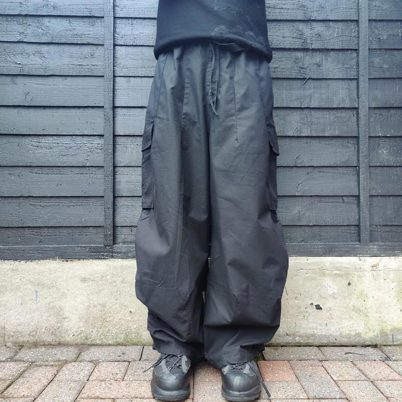 Other Japanese Black Cargo Balloon Pants Size US 32 / EU 48 - 1 Thumbnail