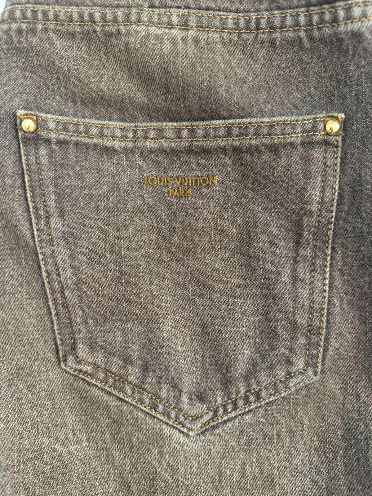 Louis Vuitton Louis vuitton coffee indigo denim skate pants Size US 30 / EU 46 - 1 Thumbnail