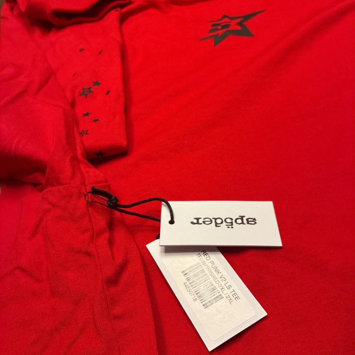 Sp5der Sp5der Red Punk V2 long sleeve Size US XXL / EU 58 / 5 - 3 Thumbnail