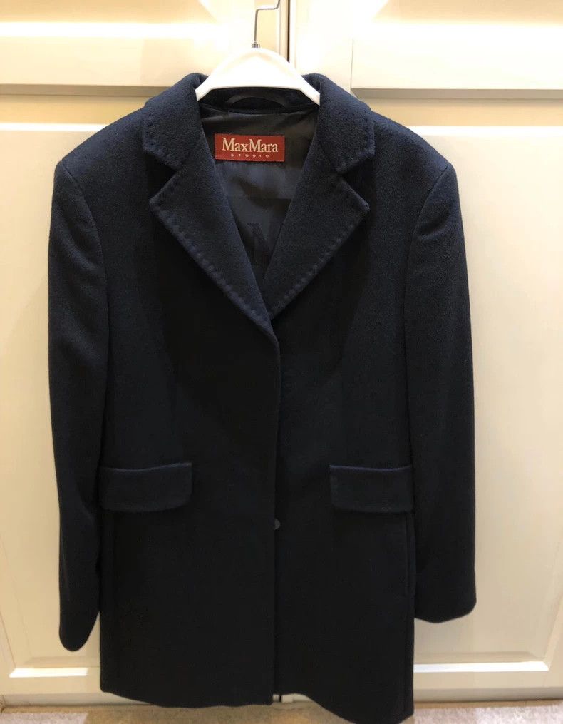 Max Mara Max Mara Wool coat Size S / US 4 / IT 40 - 2 Thumbnail