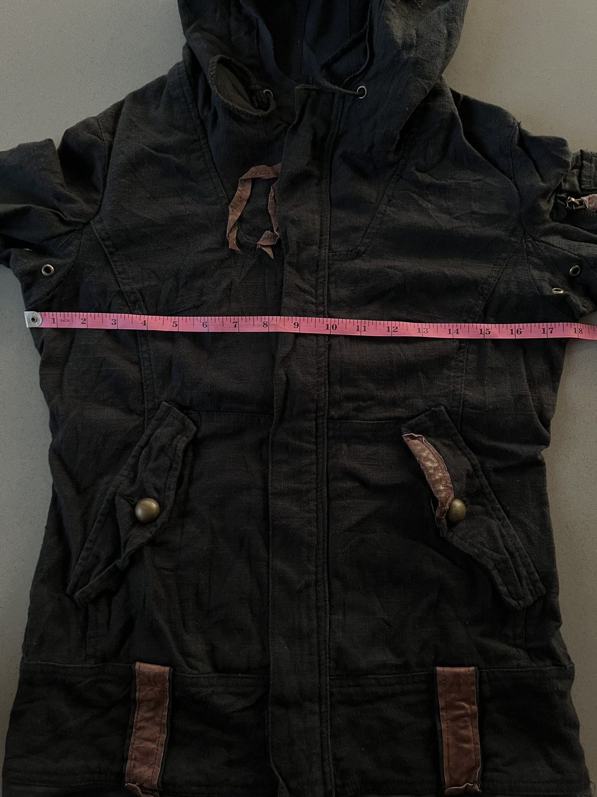 14th Addiction JAPANESE BRAND BONO LEATHER GOTHIC PUNK BONDAGE GOA STYLE Size US S / EU 44-46 / 1 - 13 Thumbnail
