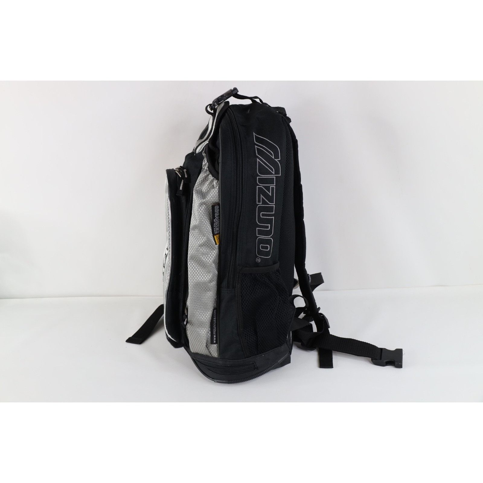 Mizuno Vintage Mizuno Baseball Spell Out Organizer Bat Pack Bookbag Size ONE SIZE - 5 Thumbnail