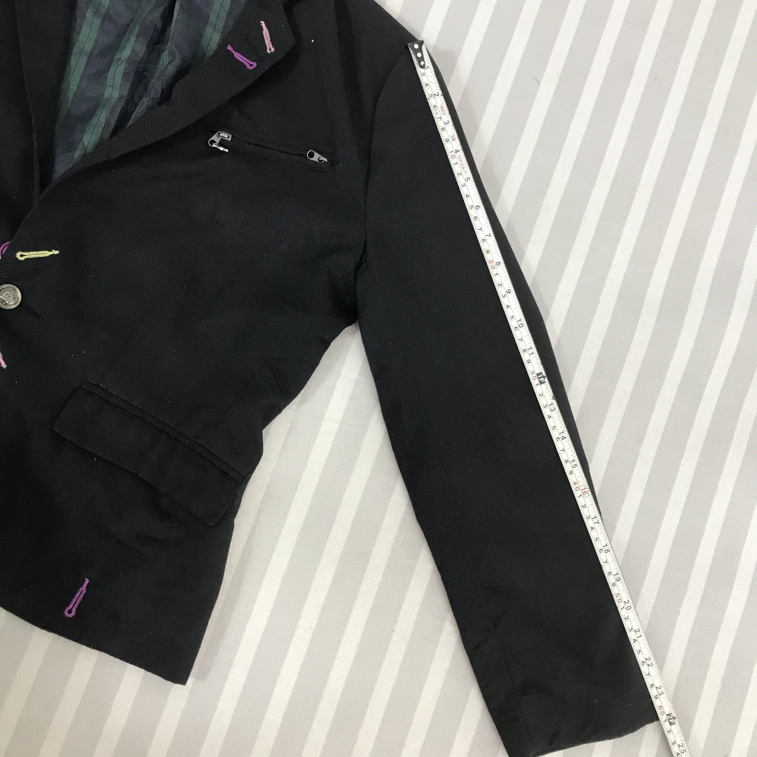Japanese Brand Vintage Japan multibutton punk Authentic Jacket K61B25 Size US M / EU 48-50 / 2 - 6 Thumbnail