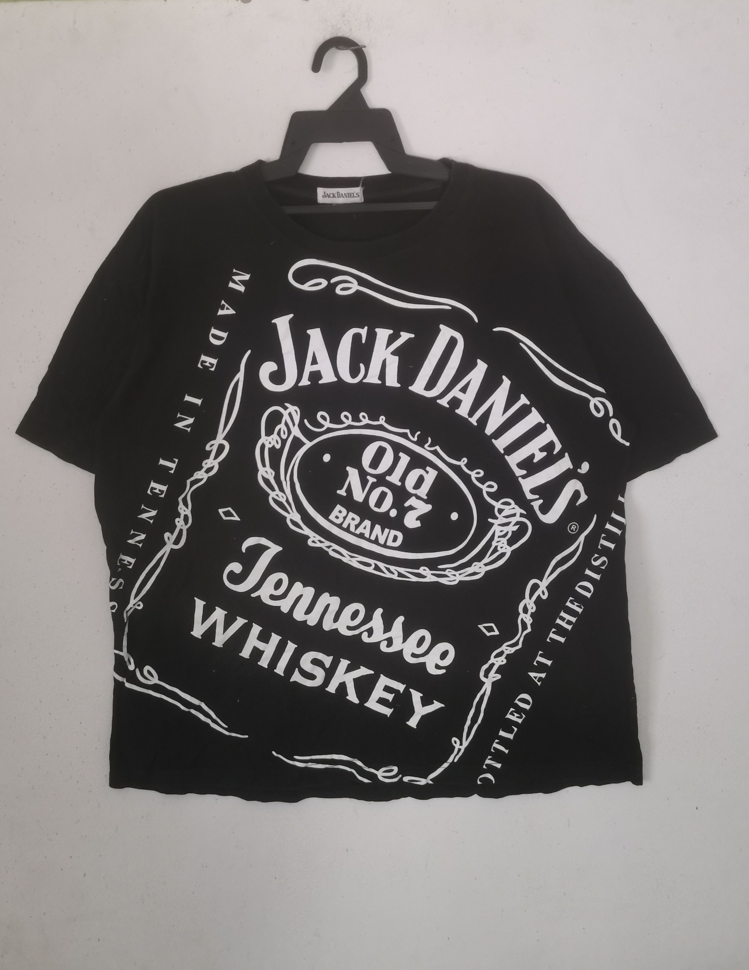 Vintage Rare vintage Jack Daniels t-shirt full print black colour Size US L / EU 52-54 / 3 - 2 Thumbnail