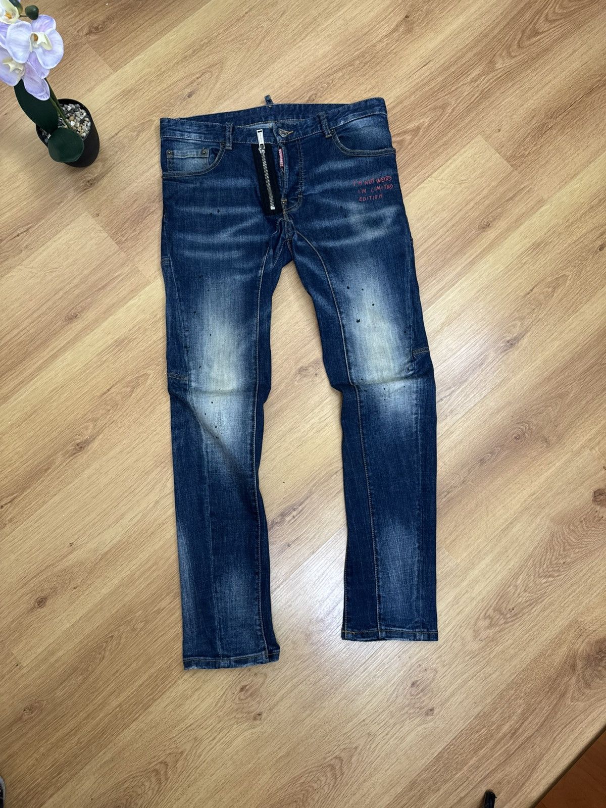 Dsquared2 Dsquared2 Jeans Men Slim Blue 48 Denim Luxury Size US 31 - 18 Thumbnail