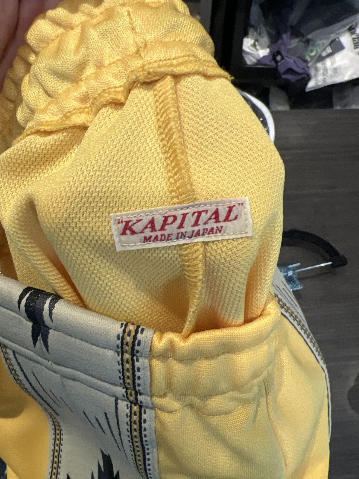 Kapital Kapital Zephyr Track Pants Yellow Size US 29 - 3 Thumbnail
