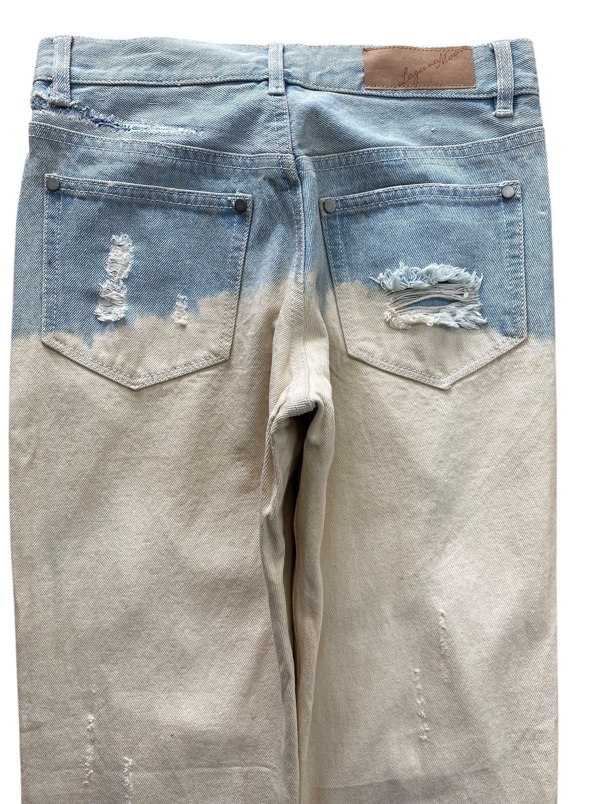 Japanese Brand Japanese Brand Distressed Style Skinny Leg Jean Size 28" / US 6 / IT 42 - 4 Thumbnail