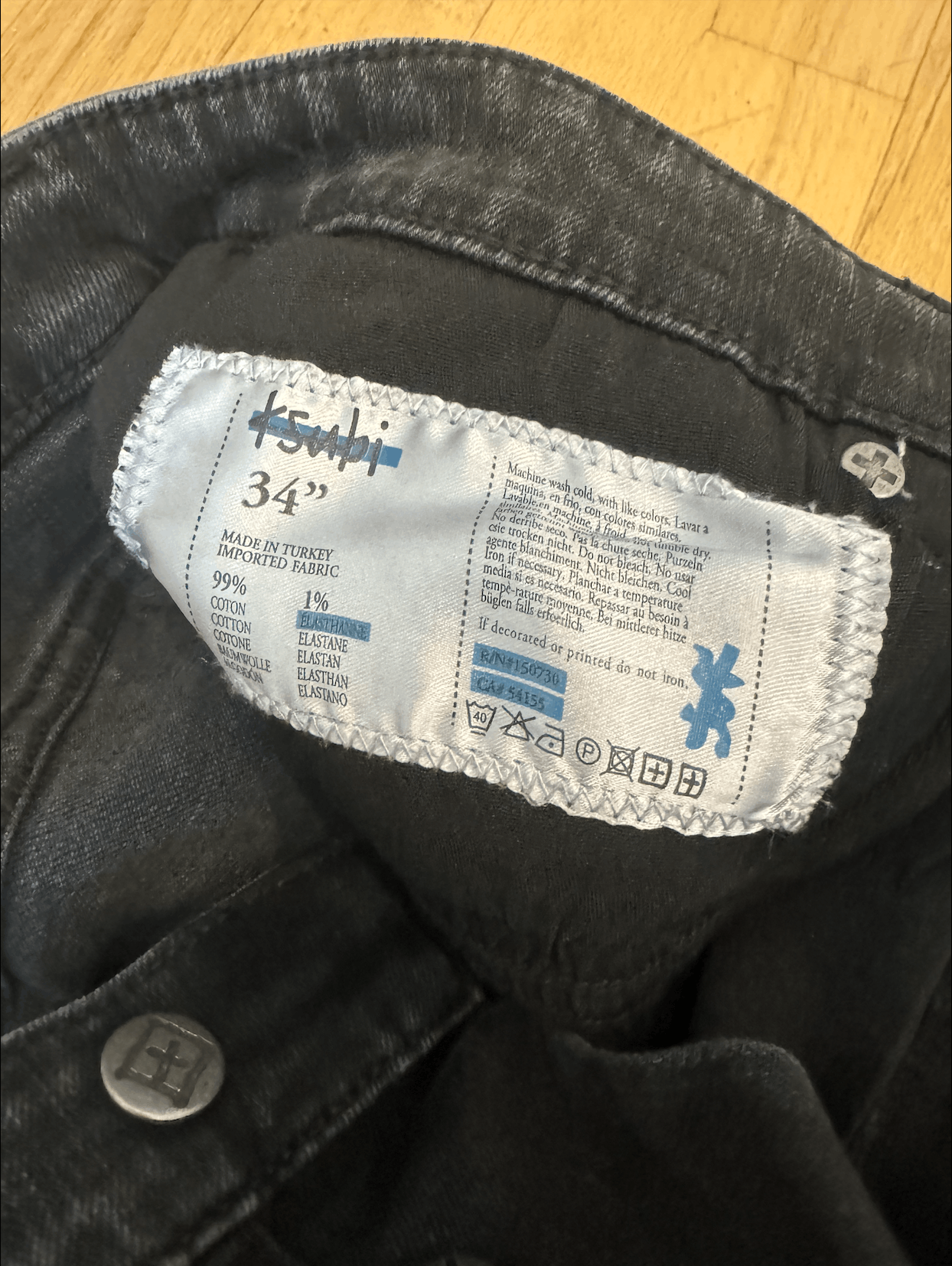 Ksubi Ksubi Chitch Blakk Rokk Size US 34 / EU 50 - 5 Thumbnail