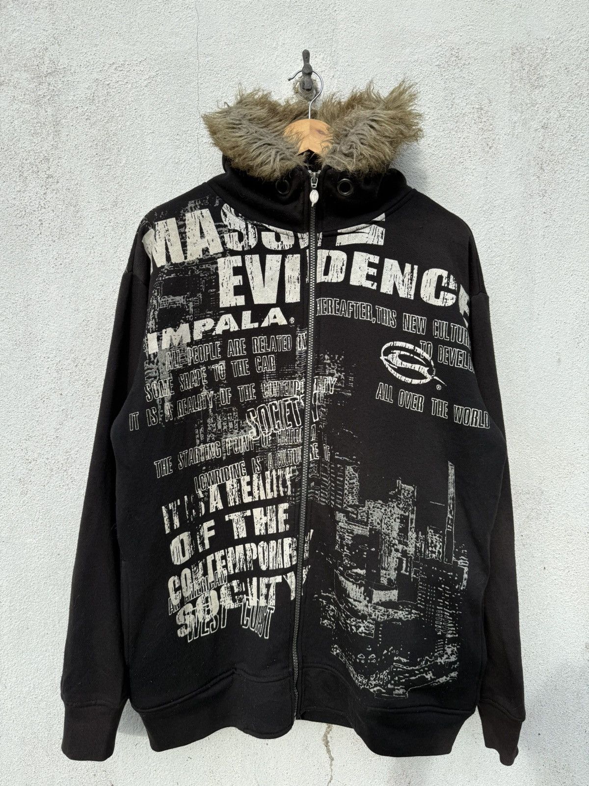 If Six Was Nine 2000s Archival Impala Fur Hoodie ifsixwasnine lgb style Size US L / EU 52-54 / 3 - 6 Thumbnail